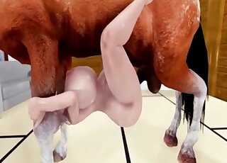3d horse girl fucking porno